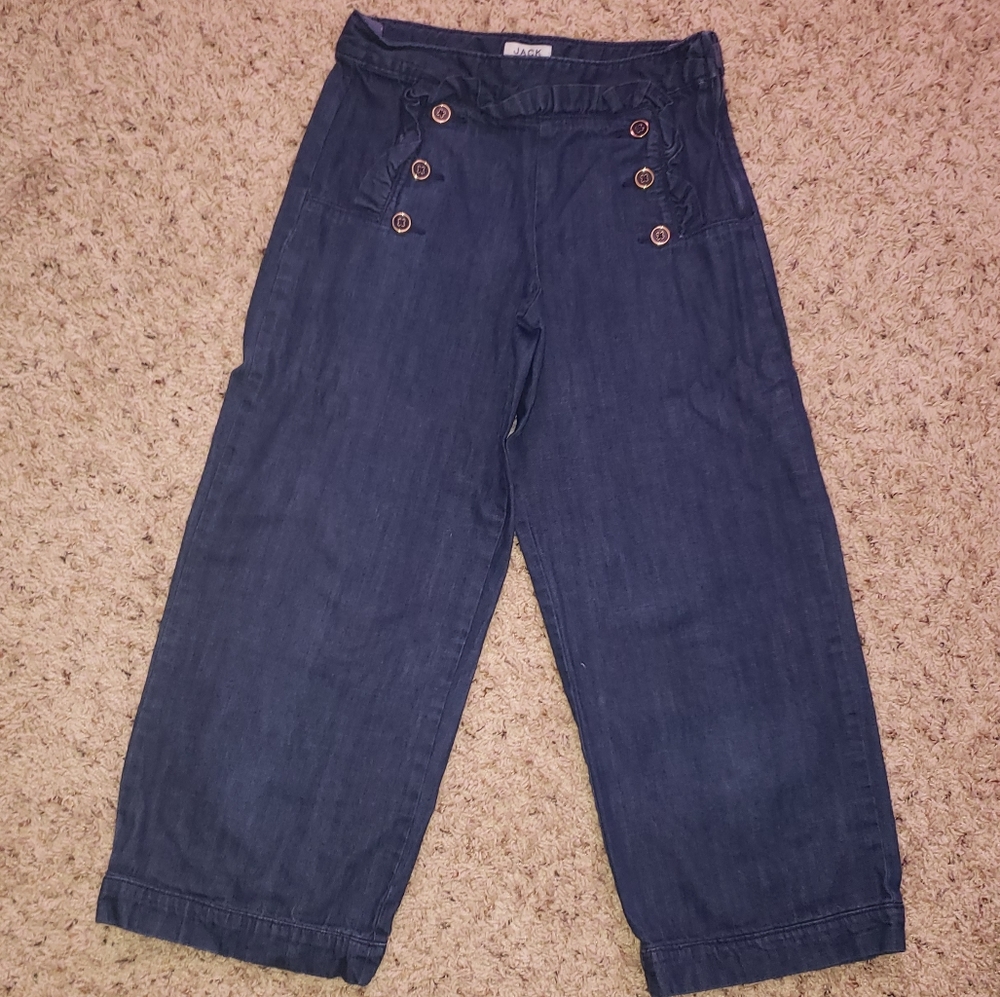 Janie & Jack Girls High Waist Parachute Pants